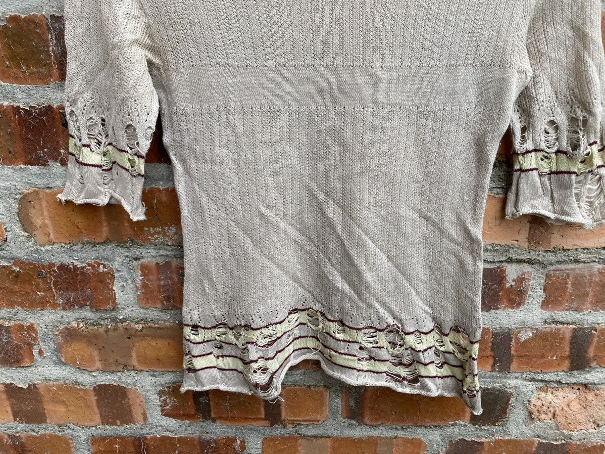 Maison MIHARA YASUHIRO SS03 Mummy Knit distresses Size US XS / EU 42 / 0 - 4 Thumbnail