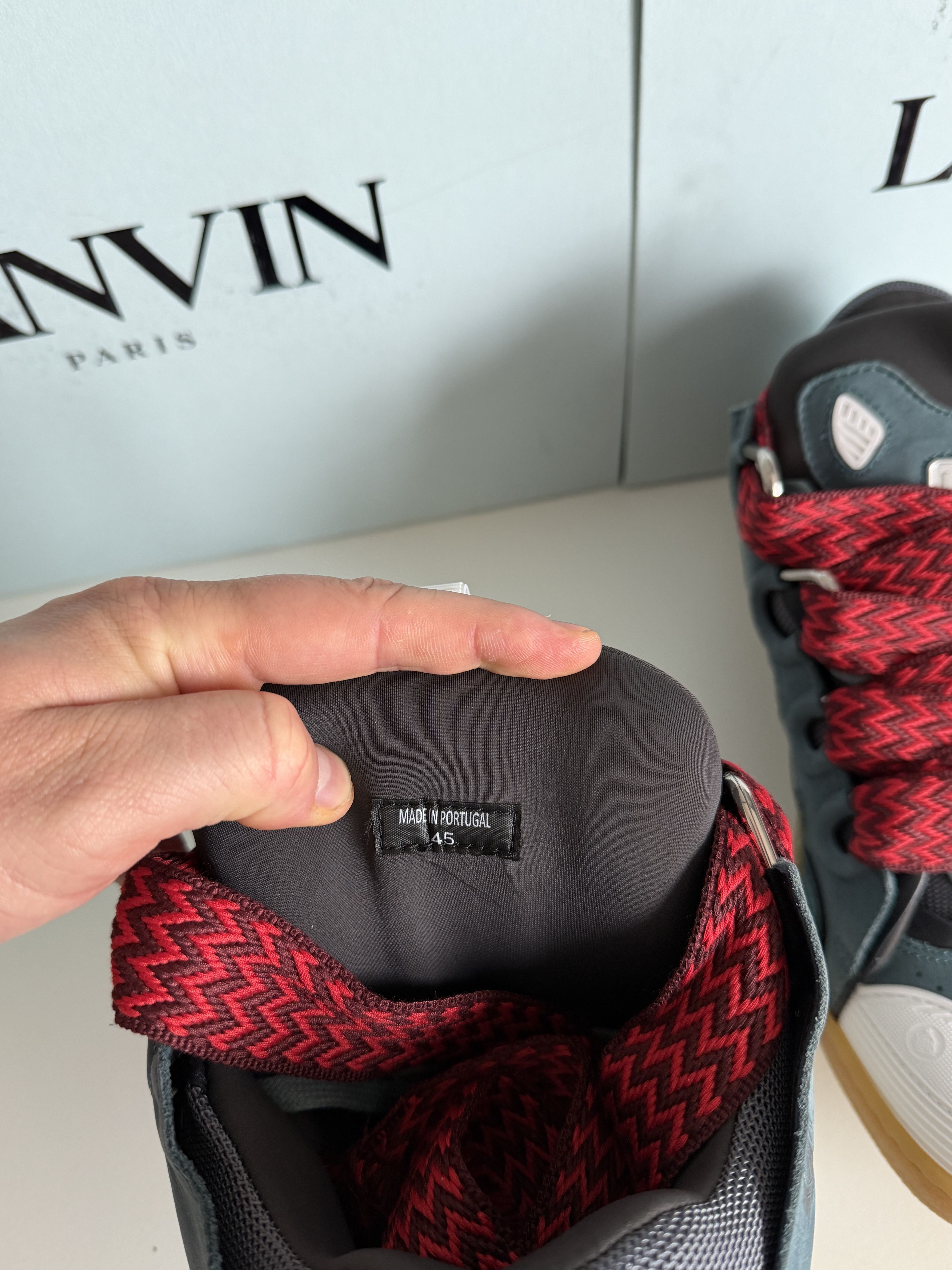 Lanvin Lanvin Curb Sneakers Size US 12 / EU 45 - 7 Thumbnail