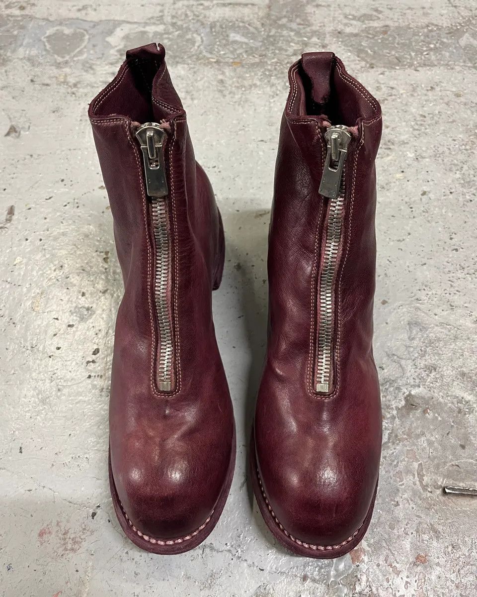 Guidi Guidi PL1 Bordeaux Horse Leather Boots Size US 10 / IT 40 - 7 Thumbnail