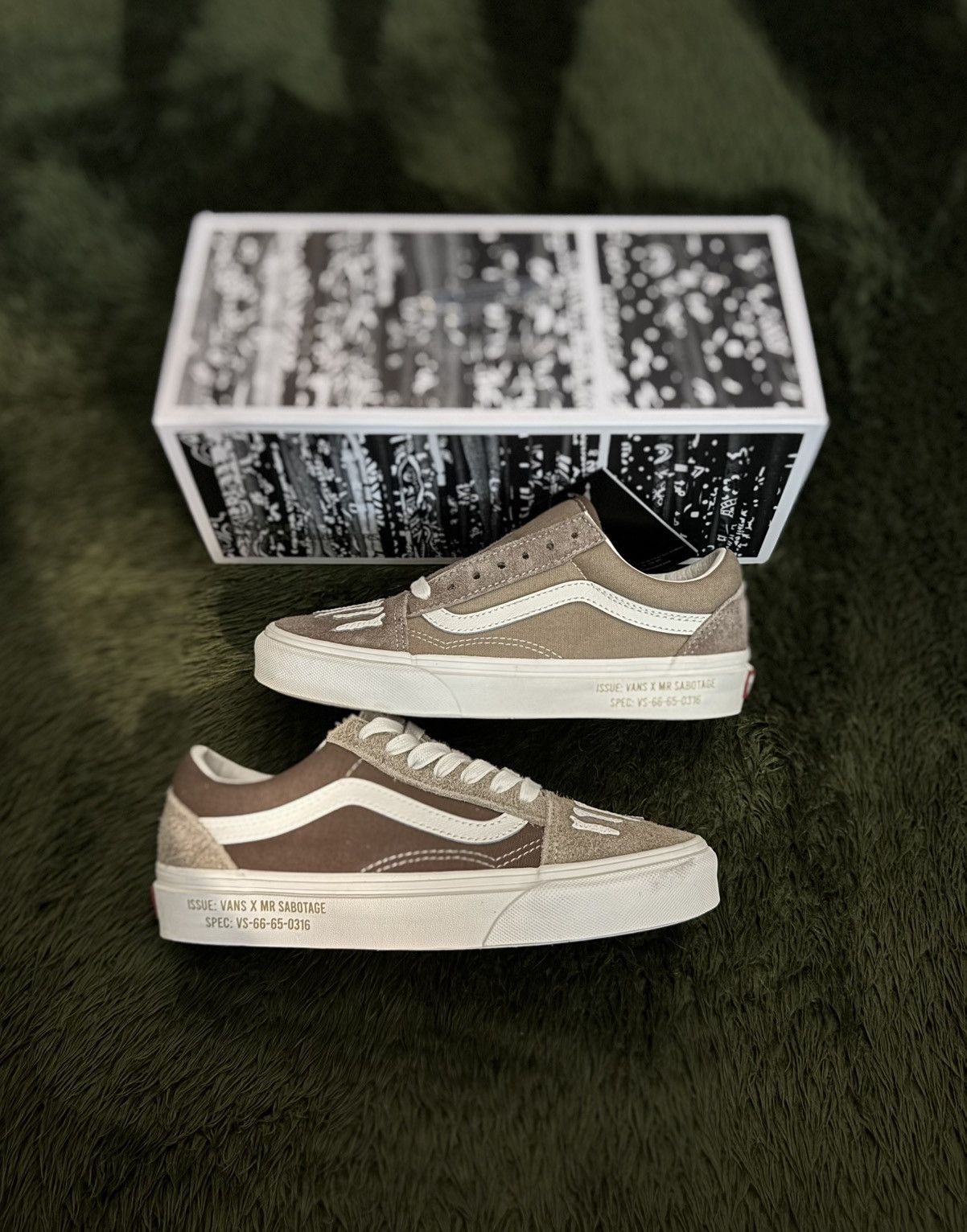 Vans [US 4] Vans x SBTG Old Skool “Incense” Size US 4 / IT 34 - 1 Thumbnail