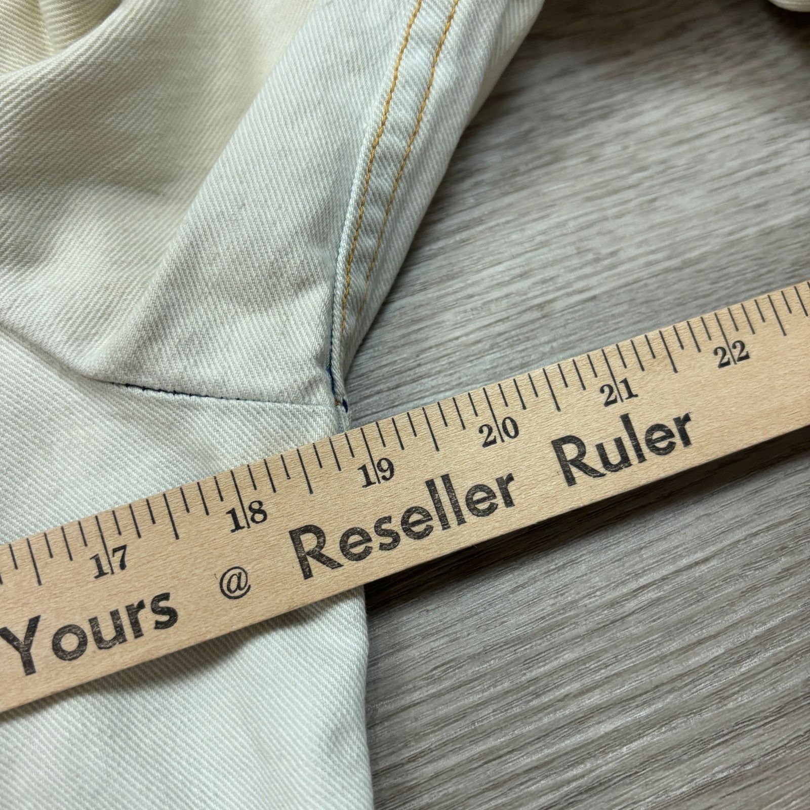 Vintage × Wrangler True Vintage 70s Wrangler 3 Pocket Selvedge Denim Jacket Size S / US 4 / IT 40 - 6 Thumbnail