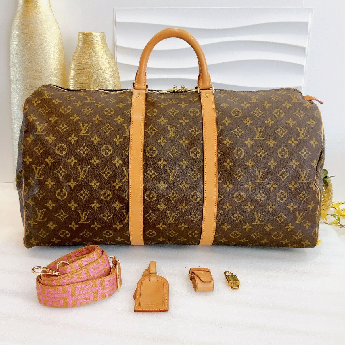 Louis-Vuitton-Monogram-Sac-Souple-55-Boston-Bag-M41622