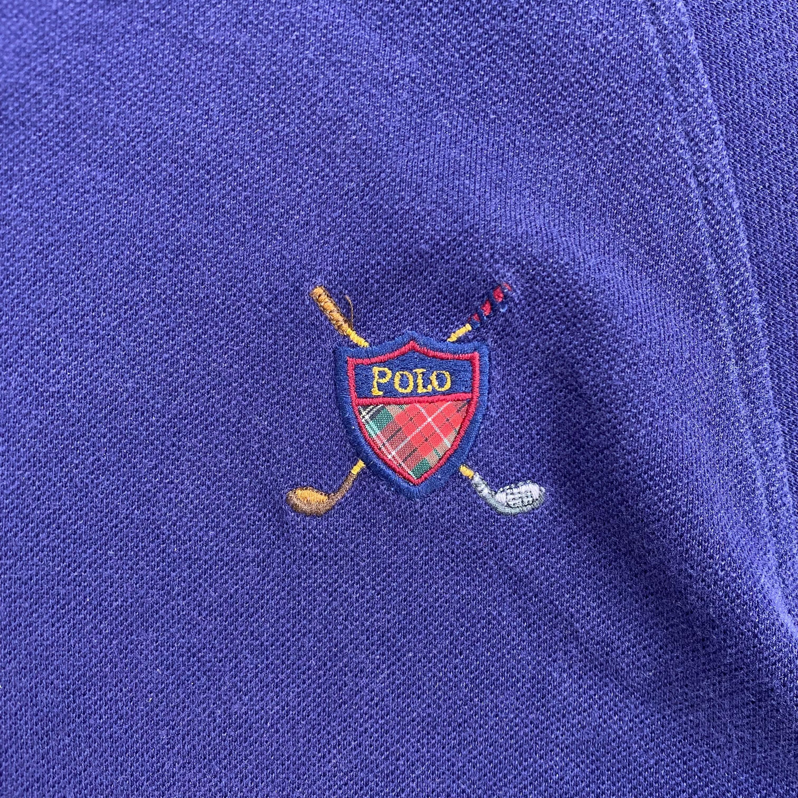 Polo Ralph Lauren INSANE 🔥Polo Ralph Lauren 1990s Flags Golf Polo Shirt Size US S / EU 44-46 / 1 - 8 Thumbnail