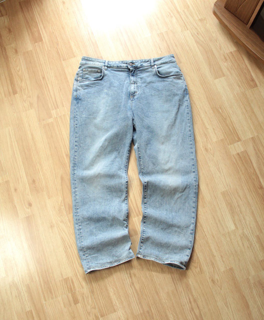 Represent Clo. 🔥 Represent Baggy Denim Pants Blue Jeans Trousers Size US 36 / EU 52 - 4 Thumbnail