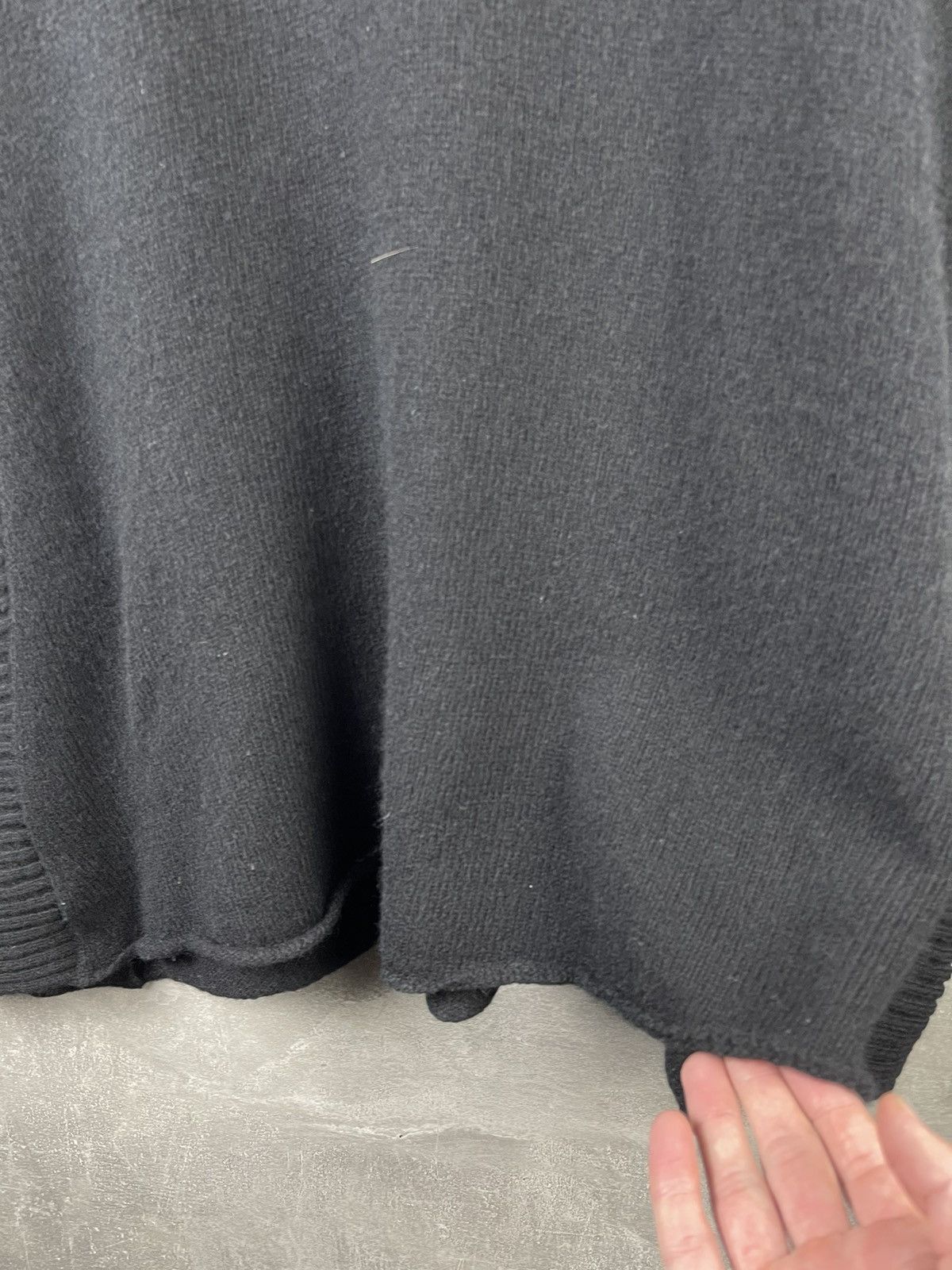 Balenciaga Balenciaga Knits Classic Wool Black Pullover Dress Sweater Size XS / US 0-2 / IT 36-38 - 9 Thumbnail