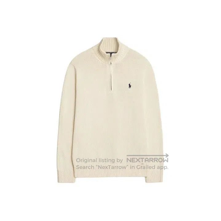 Polo Ralph Lauren Polo Ralph Lauren Men's Ribbed Stand Collar Knit Sweater. Size US S / EU 44-46 / 1 - 1 Thumbnail