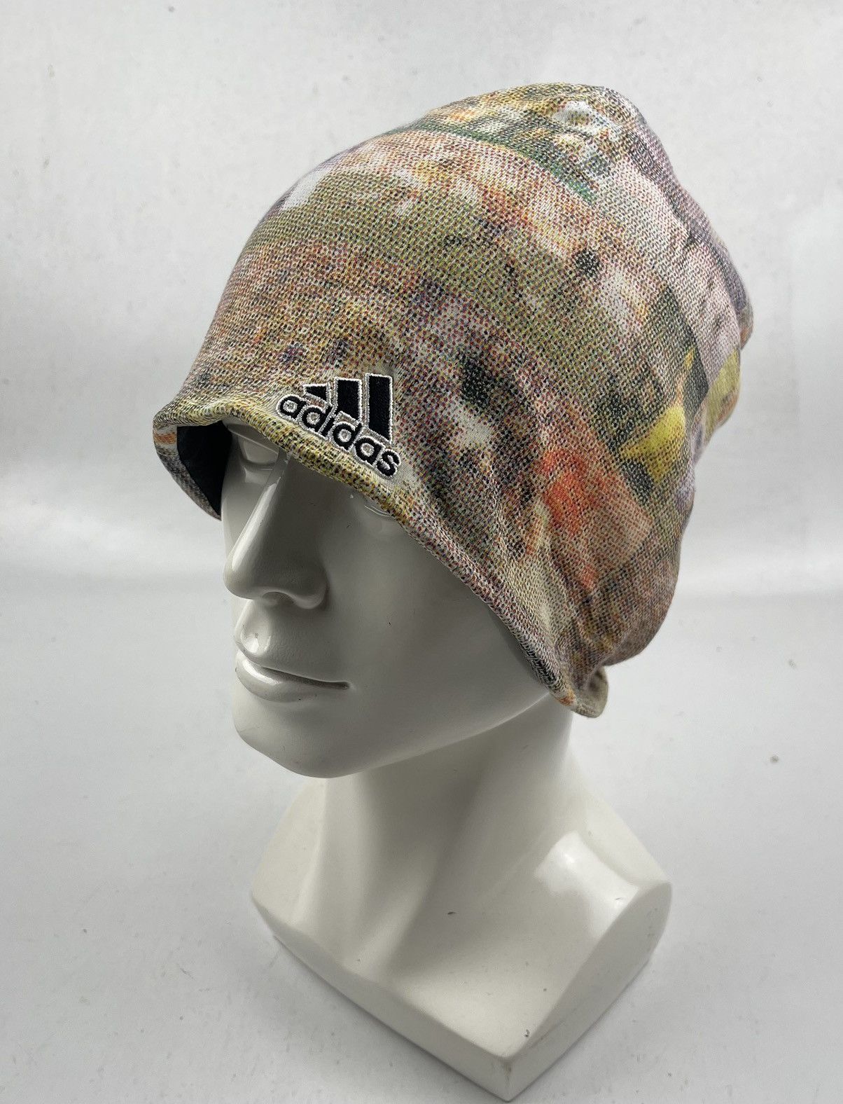Adidas rare design adidas beanie hat tc47 Size ONE SIZE - 1 Thumbnail