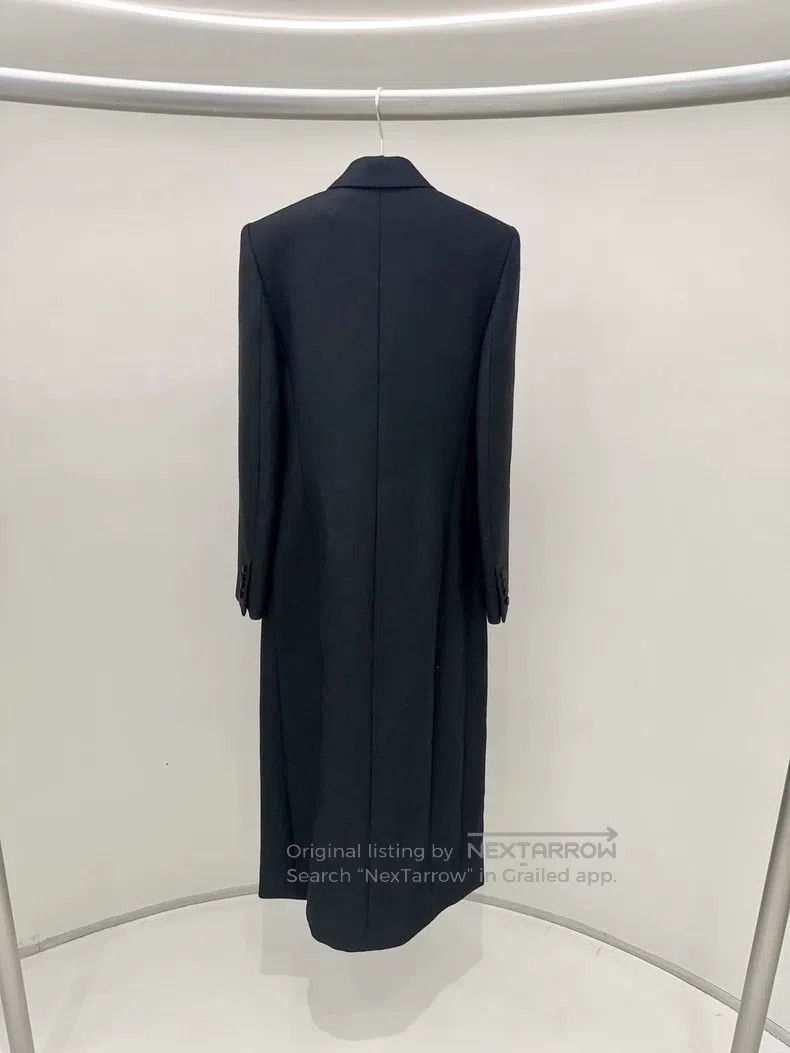 Saint Laurent Paris Saint Laurent Paris Black Long Jacket Size XS / US 0-2 / IT 36-38 - 2 Thumbnail