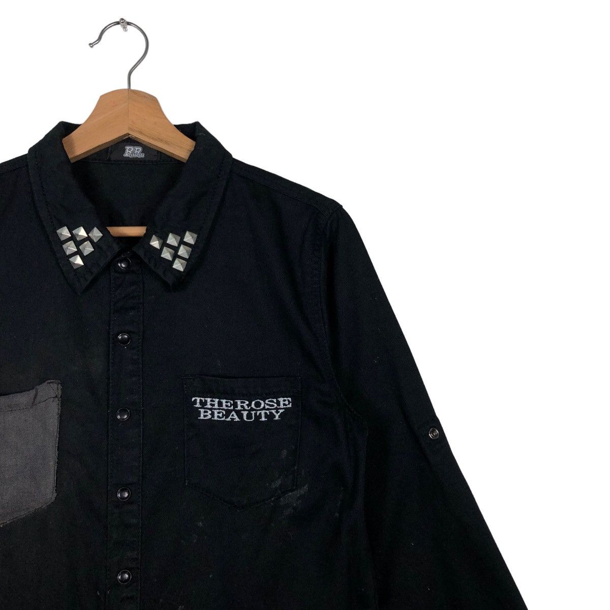 Japanese Brand The Rose Beauty Inspire Chrome Hearts Overall Work Big Logo Size US 34 / EU 50 - 6 Thumbnail