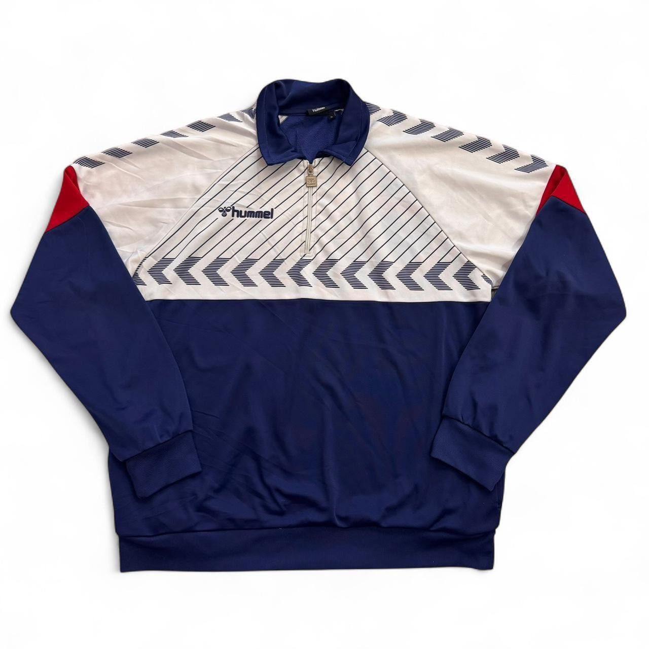 Hummel Hummel Beck Half Zip Pullover Jacket Blue Men’s size XL Size US XL / EU 56 / 4 - 1 Thumbnail