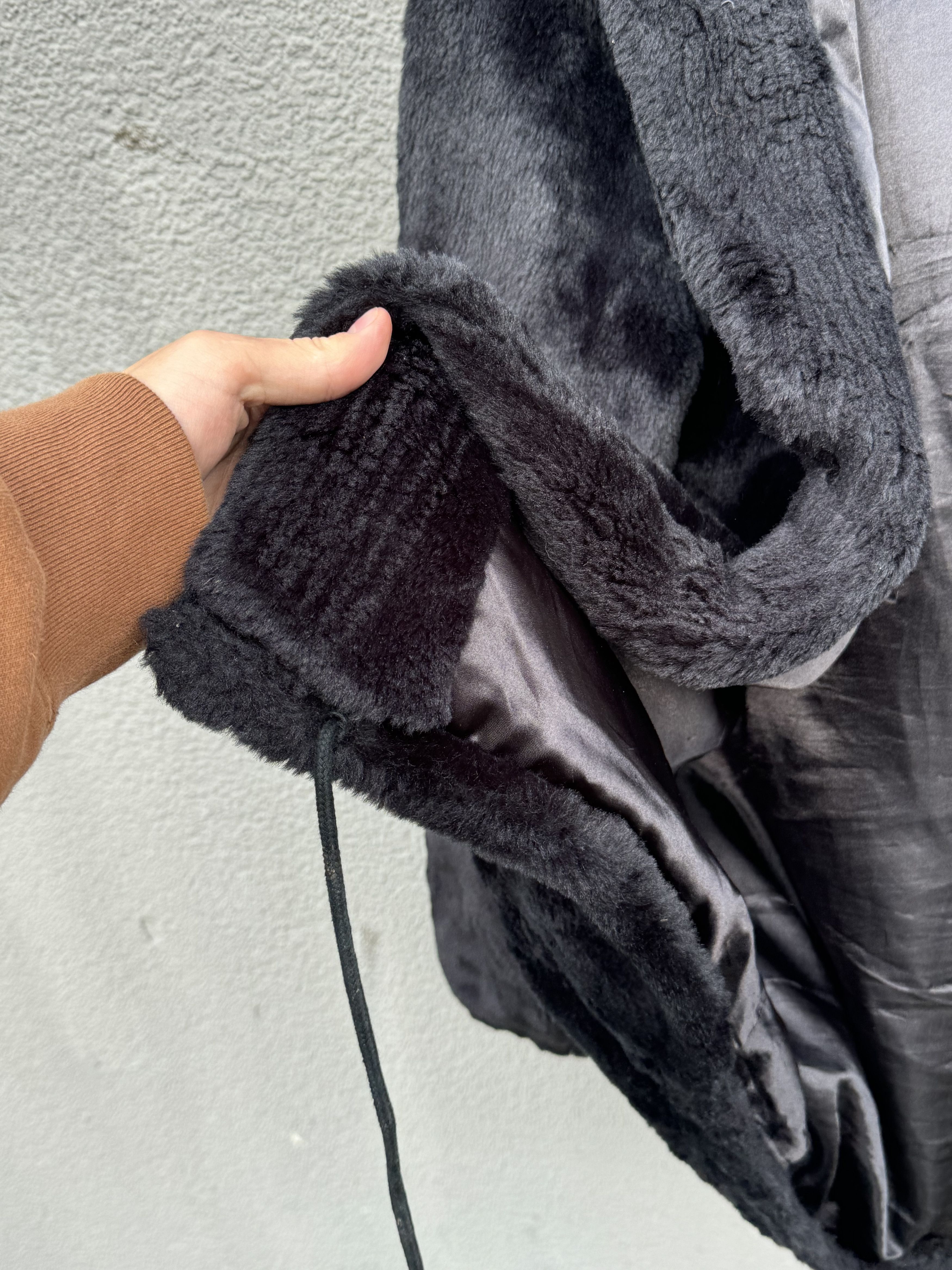 Japanese Brand The Hundreds Black Fur Jacket Size L Size US L / EU 52-54 / 3 - 12 Thumbnail