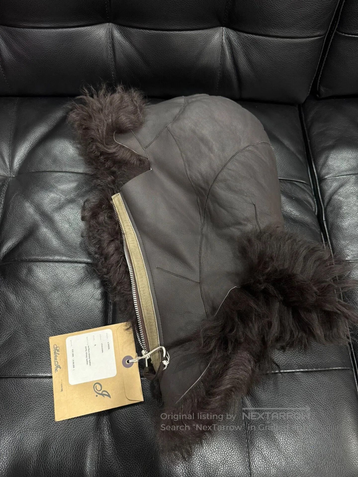 Comme des Garcons Homme Plus luxurious shearling hood accessory. Size US S / EU 44-46 / 1 - 4 Thumbnail