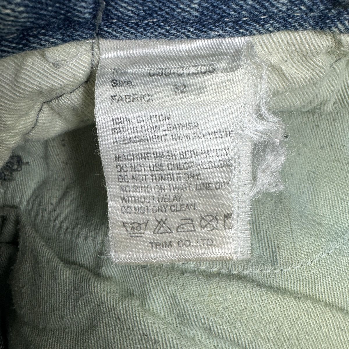 If Six Was Nine Japanese Brand Army of Me Patches Flare Jeans Size US 31 - 15 Thumbnail