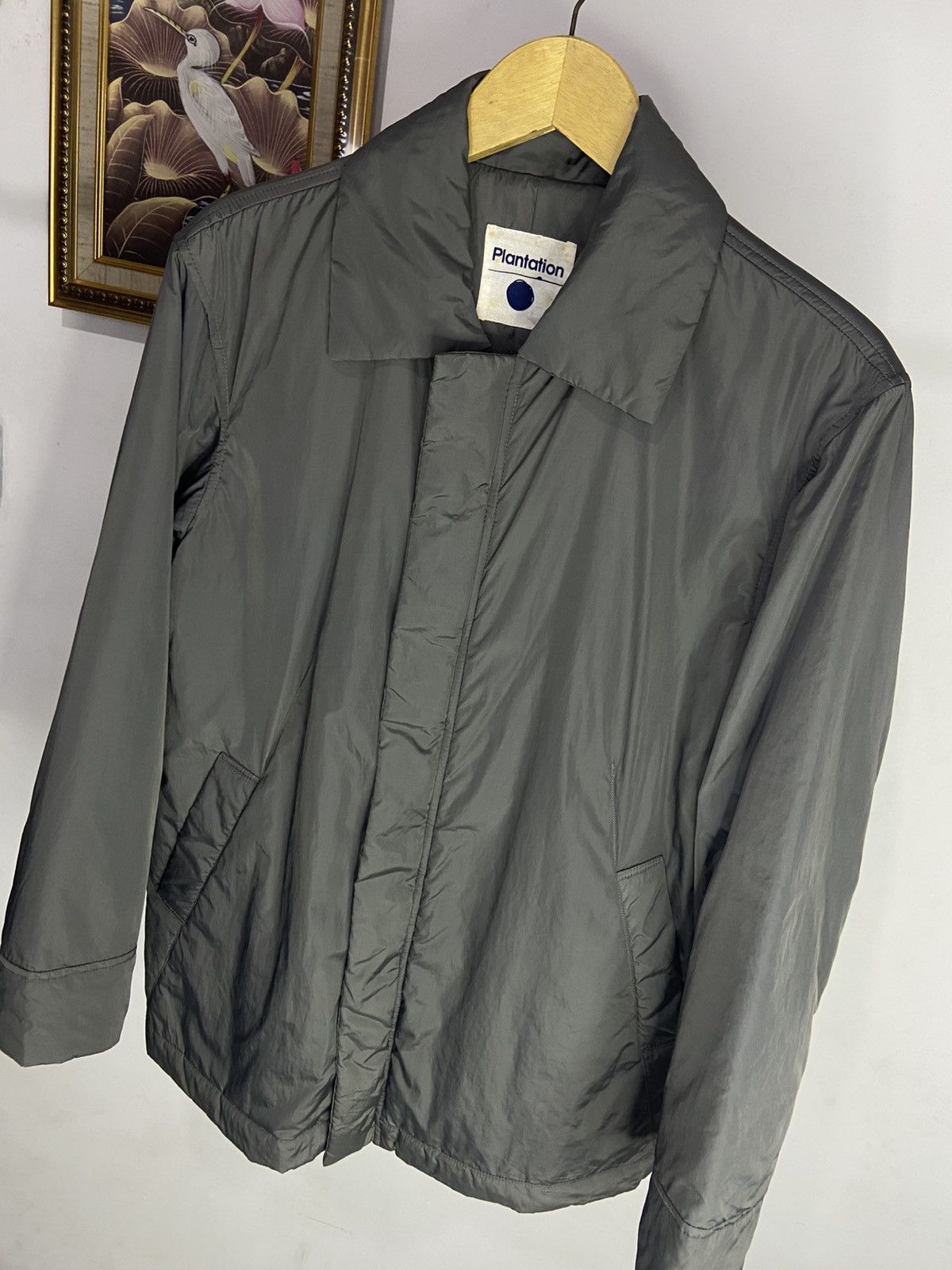 Issey Miyake × Vintage ARCHIVE 80s Plantation Issey Miyake A-Net Light Jacket Size US M / EU 48-50 / 2 - 3 Thumbnail
