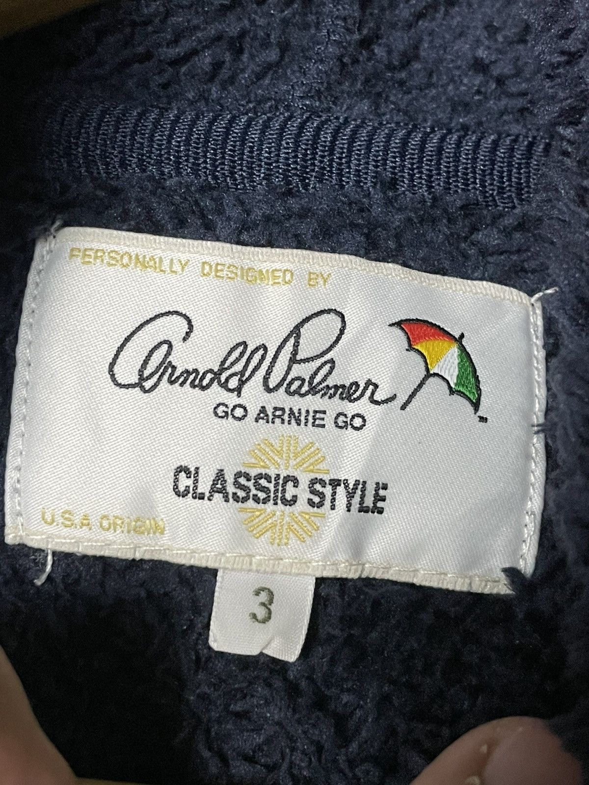 Japanese Brand × Vintage VTG Arnold Palmer Casual Fleece Hoodies (79) Size US S / EU 44-46 / 1 - 9 Thumbnail