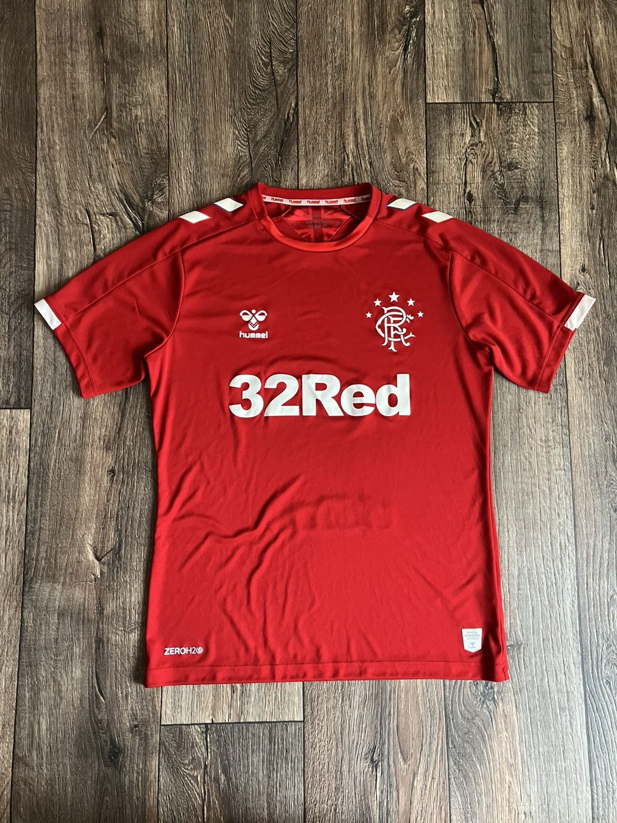 Hummel × Vintage Glasgow Rangers Third Soccer Shirt Football Jersey 2019 2020 Size US L / EU 52-54 / 3 - 1 Thumbnail