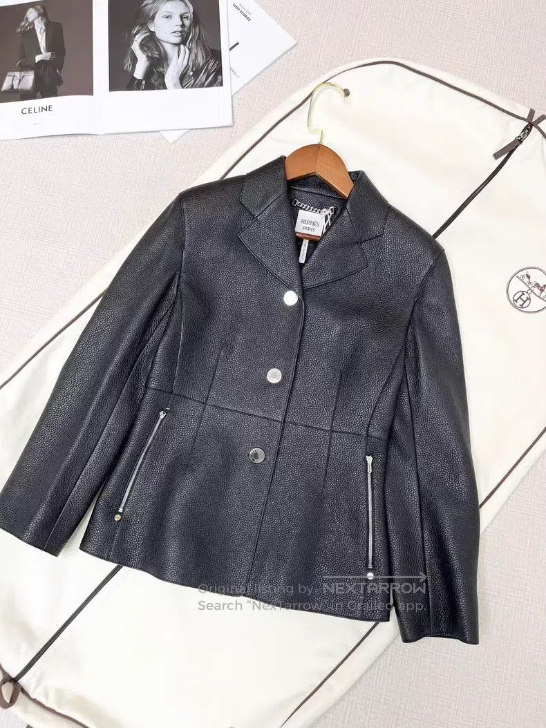Hermes Hermes Deerskin jacket Size XS / US 0-2 / IT 36-38 - 2 Thumbnail