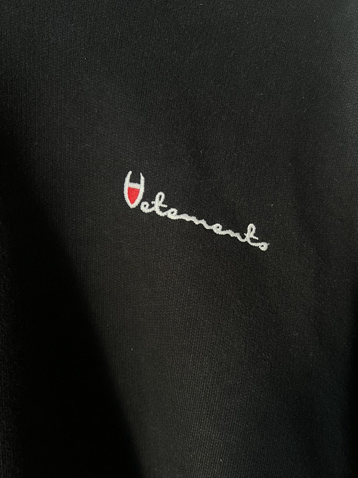 Vetements Vetements Champion Logo Sweatshirt sz S Size US S / EU 44-46 / 1 - 2 Thumbnail
