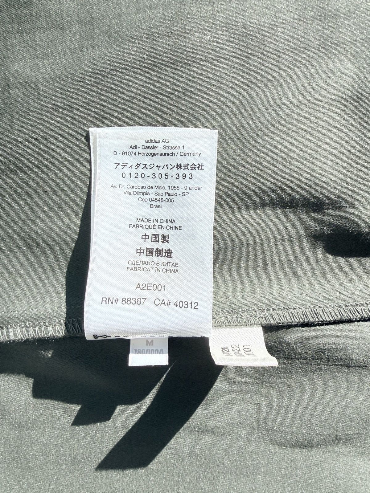 Adidas Adidas Y-3 by Yohji Yamamoto sage/khaki technical jacket Size US M / EU 48-50 / 2 - 7 Thumbnail