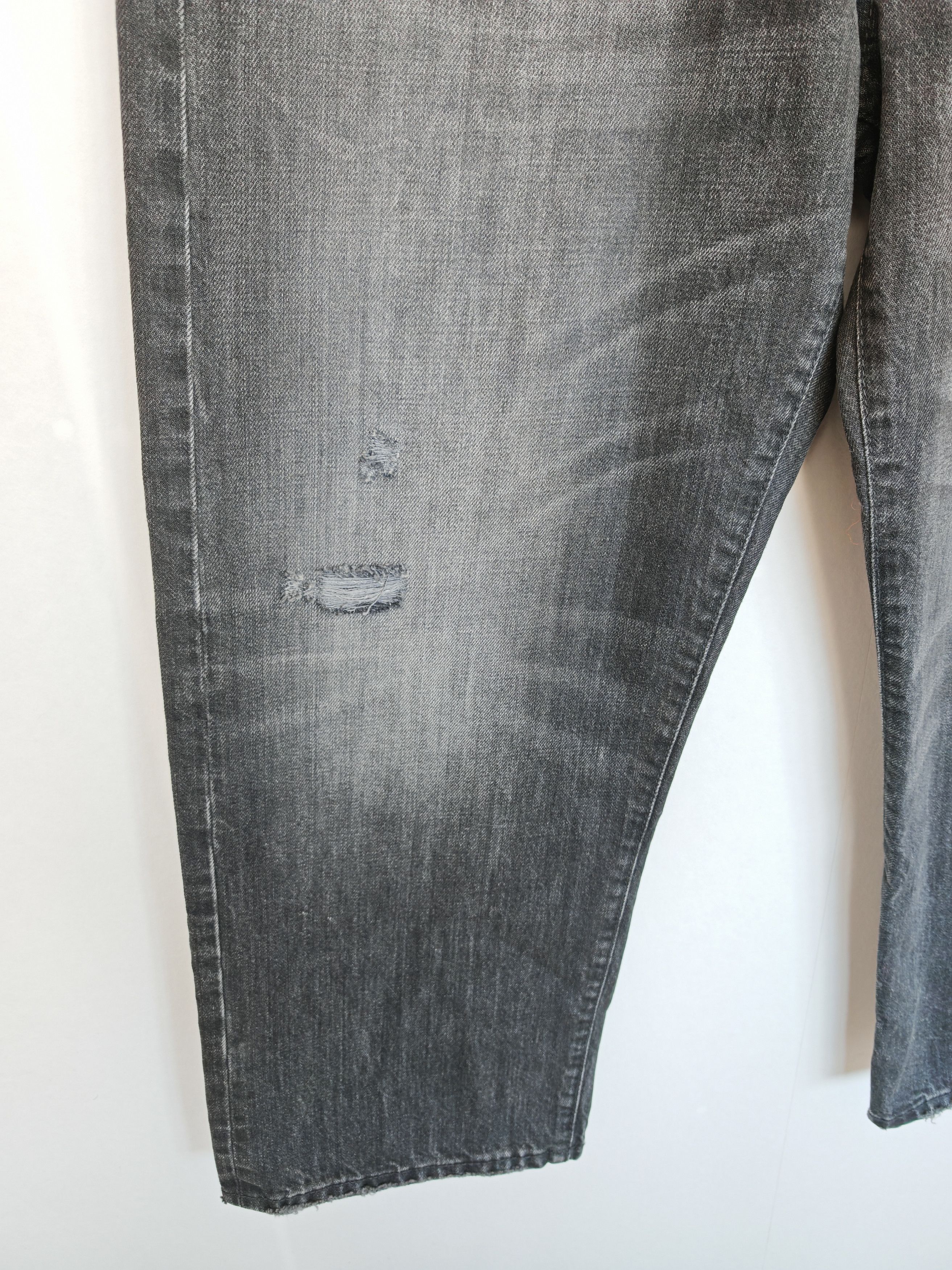 R13 R13 RARE SS19 Factory Sample Cropped Wide Leg Jeans Size 27" / US 4 / IT 40 - 9 Thumbnail