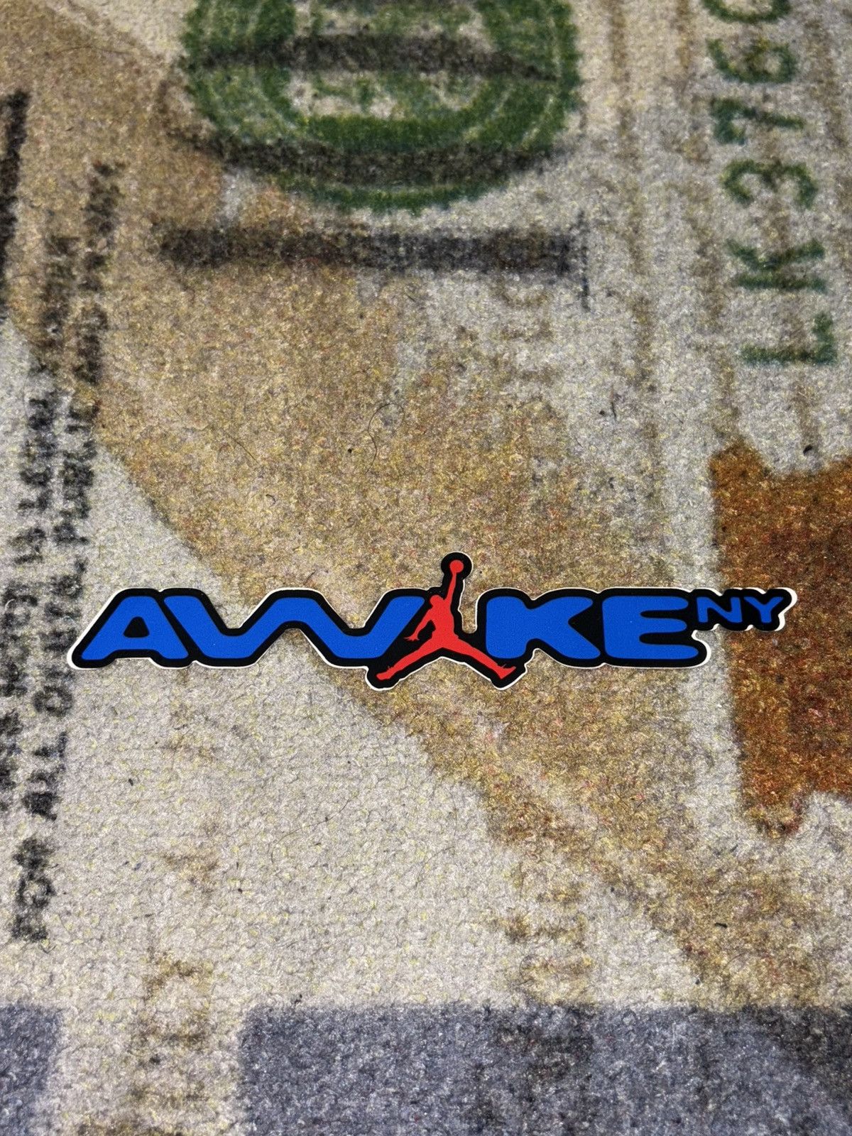 Awake NY × Jordan Brand Awake New York x Jumpman Jordan Logo Sticker Size ONE SIZE - 1 Thumbnail