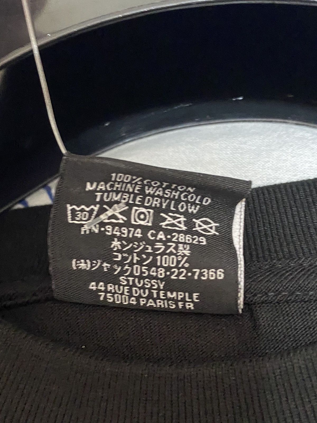 Stussy Stüssy Plus Size M black print T-shirt, new with tag Size US M / EU 48-50 / 2 - 5 Thumbnail