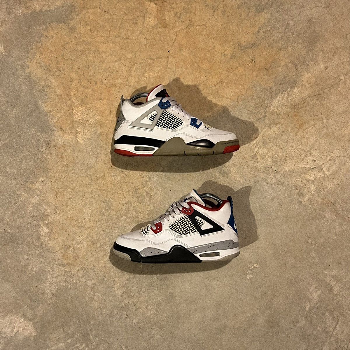 image of Jordan Nike Air Jordan 4 Retro Se What The 2019 Us 6 Shoes in White, Men's