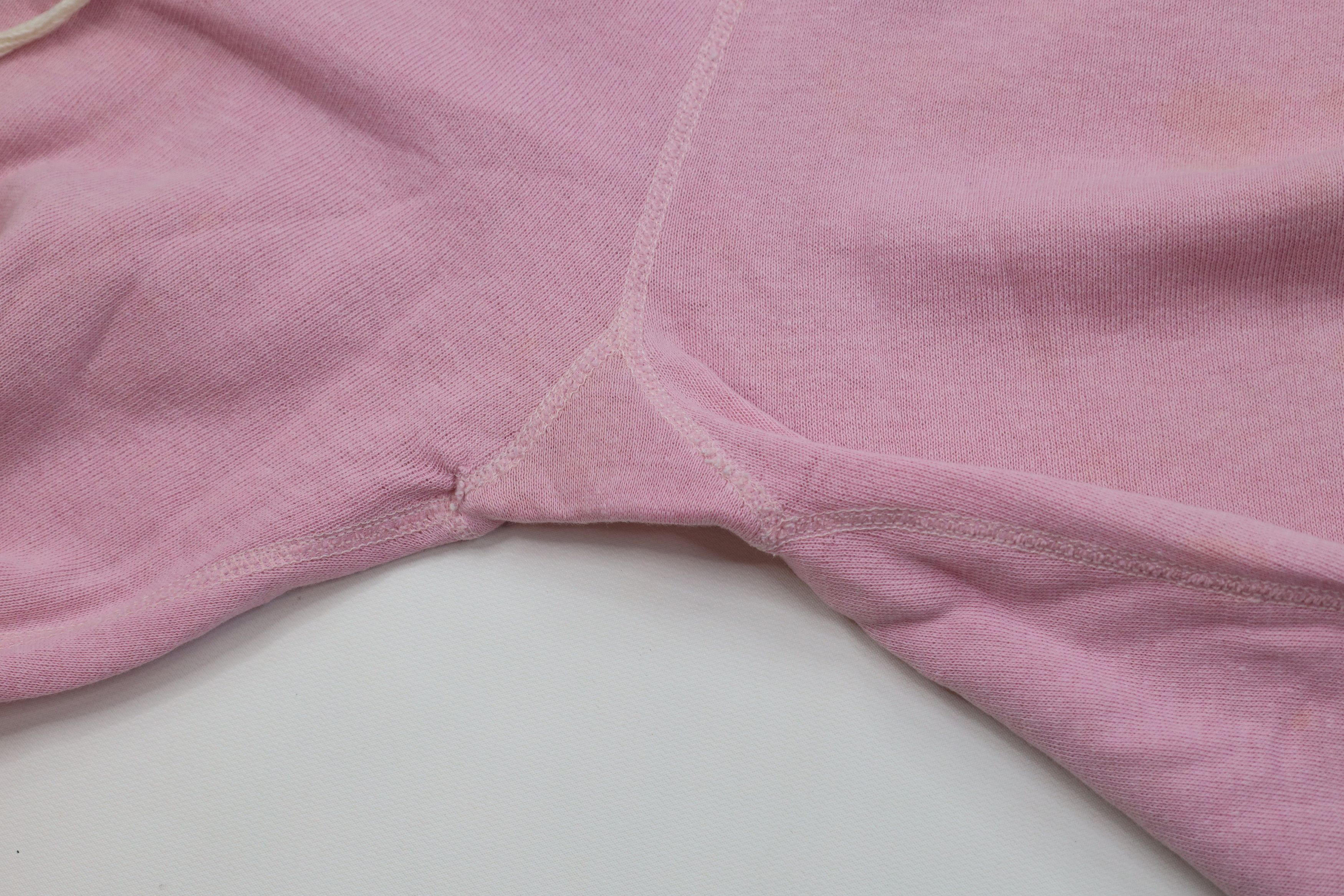 Vintage Vintage 70s Streetwear Blank Gusset Sweatpants Pink USA Size 34" / US 12 / IT 48 - 7 Thumbnail