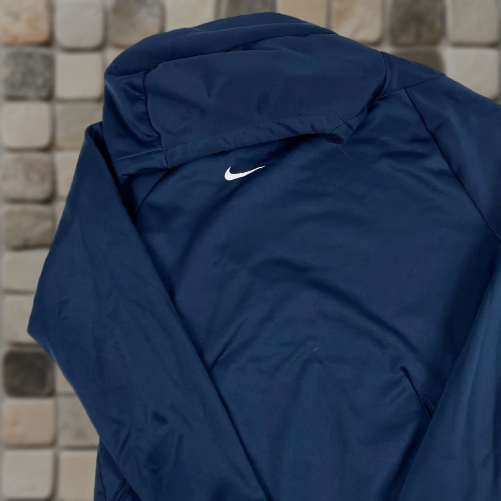 Nike Nike Hoodie Men Medium Blue Dri-Fit Mock Neck Pullover Lined Workout Gym Running Size US M / EU 48-50 / 2 - 1 Thumbnail