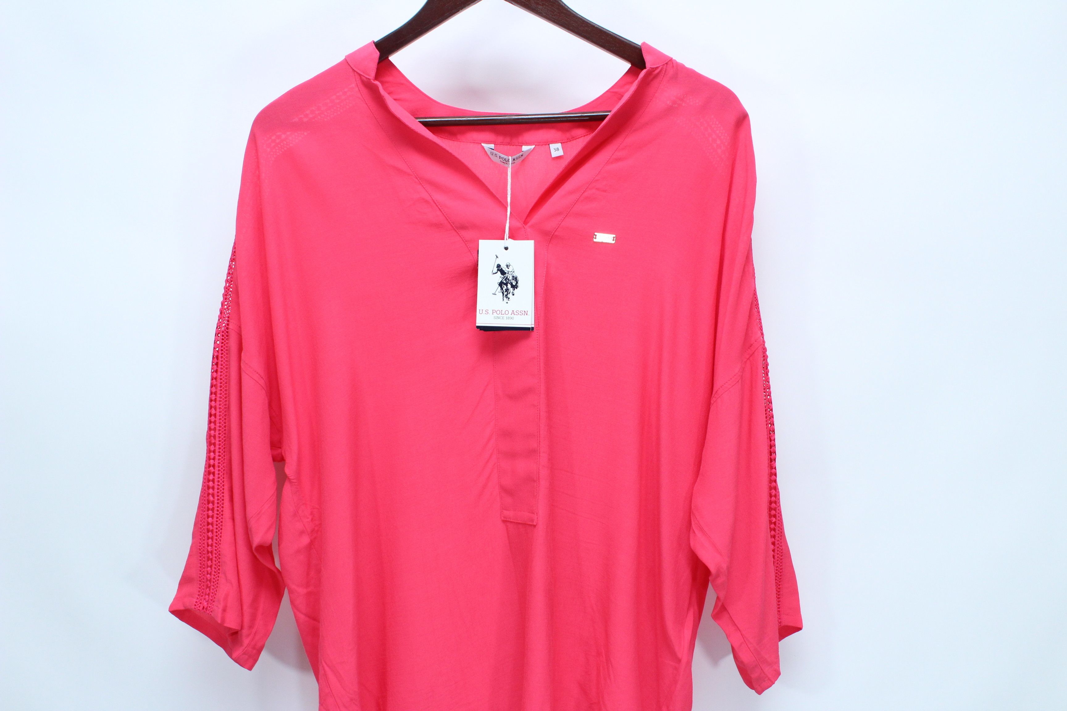 U.S. Polo Assn. US Polo Assn Blouse Womens Size 38 New Authentic Size XS / US 0-2 / IT 36-38 - 2 Thumbnail