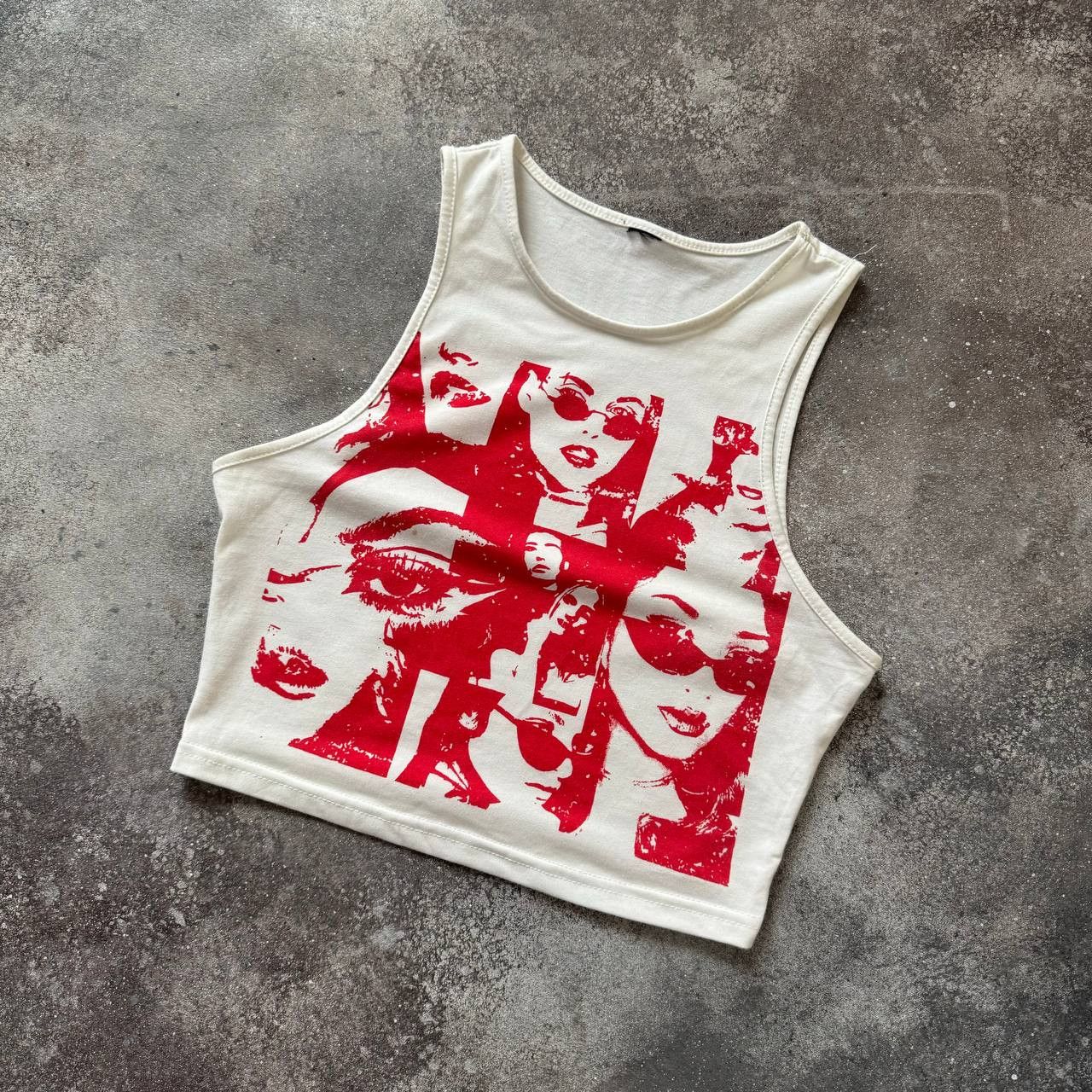 20471120 × Hysteric Glamour × Japanese Brand Amazing Y2K Vintage Tank Top Size S / US 4 / IT 40 - 2 Thumbnail