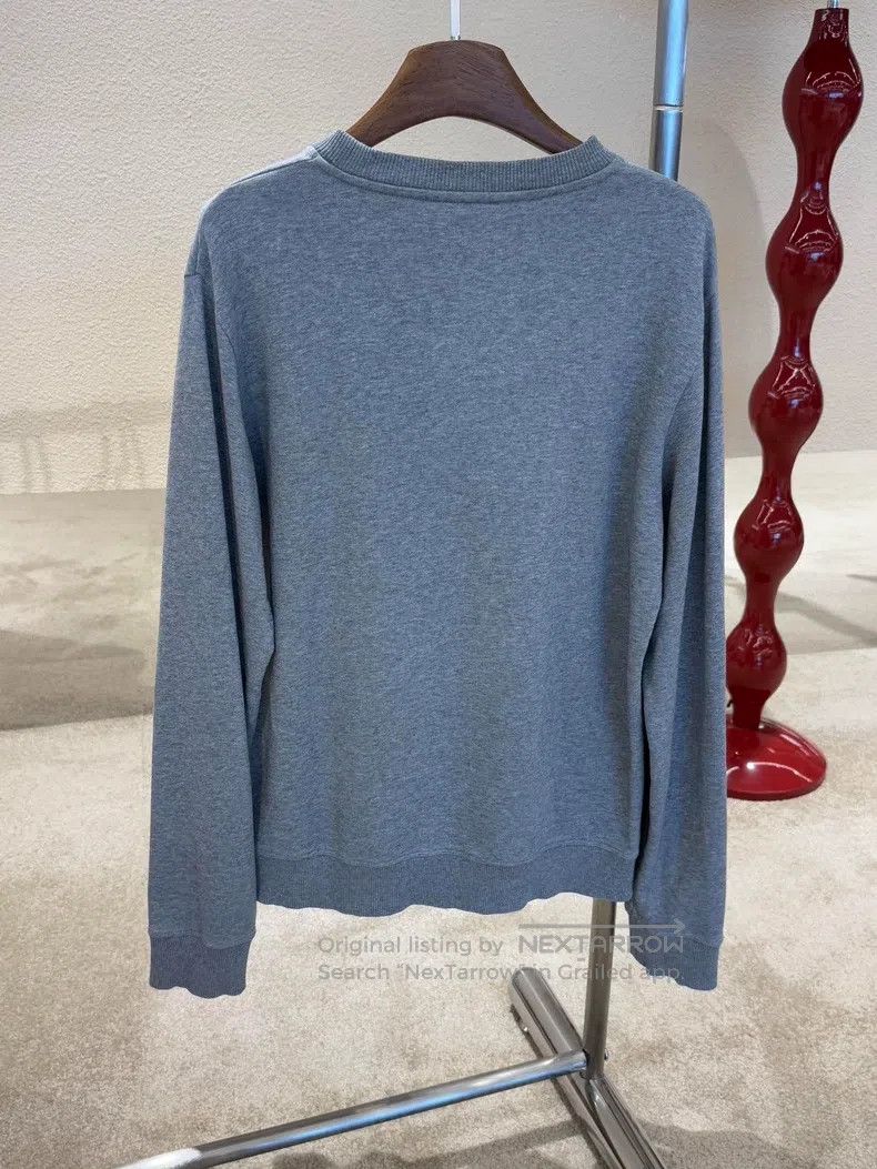 Loewe Loewe Gray Large Embroidered Sweatshirt Size L / US 10 / IT 46 - 2 Thumbnail