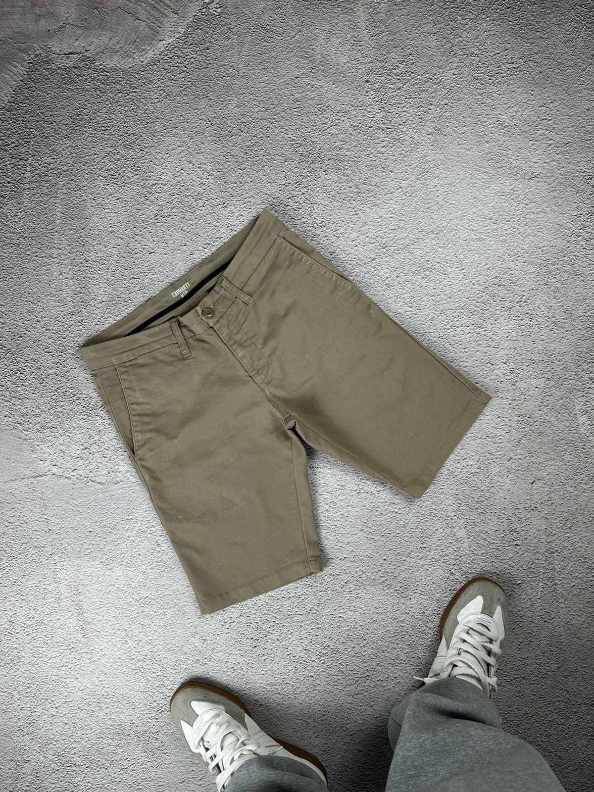 Carhartt Wip Vintage Carhartt Wip Denim Short Baggy Y2K Distressed Size US 30 / EU 46 - 2 Thumbnail