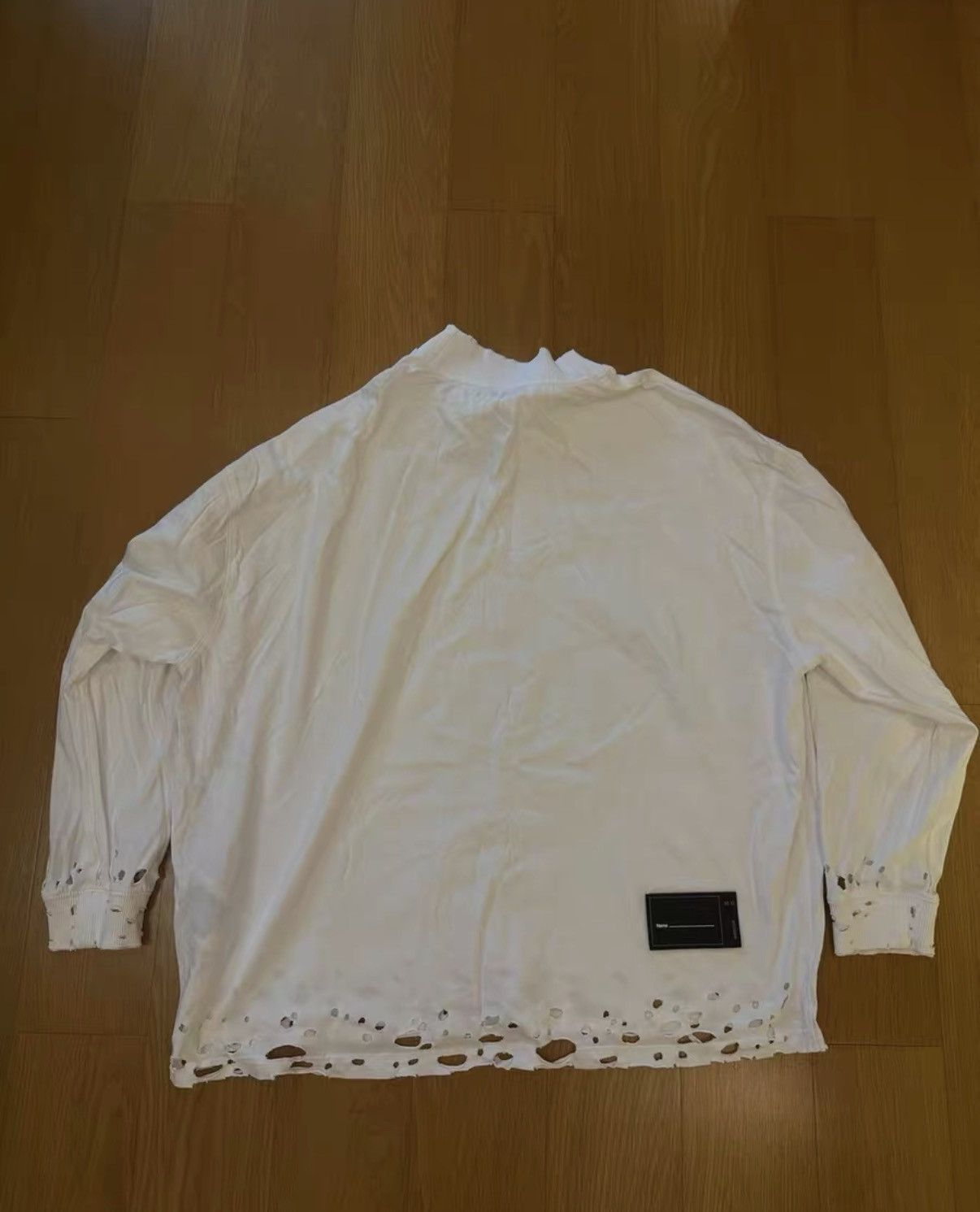 WE11DONE WE11DONE oversized long T-shirt Size US L / EU 52-54 / 3 - 2 Thumbnail