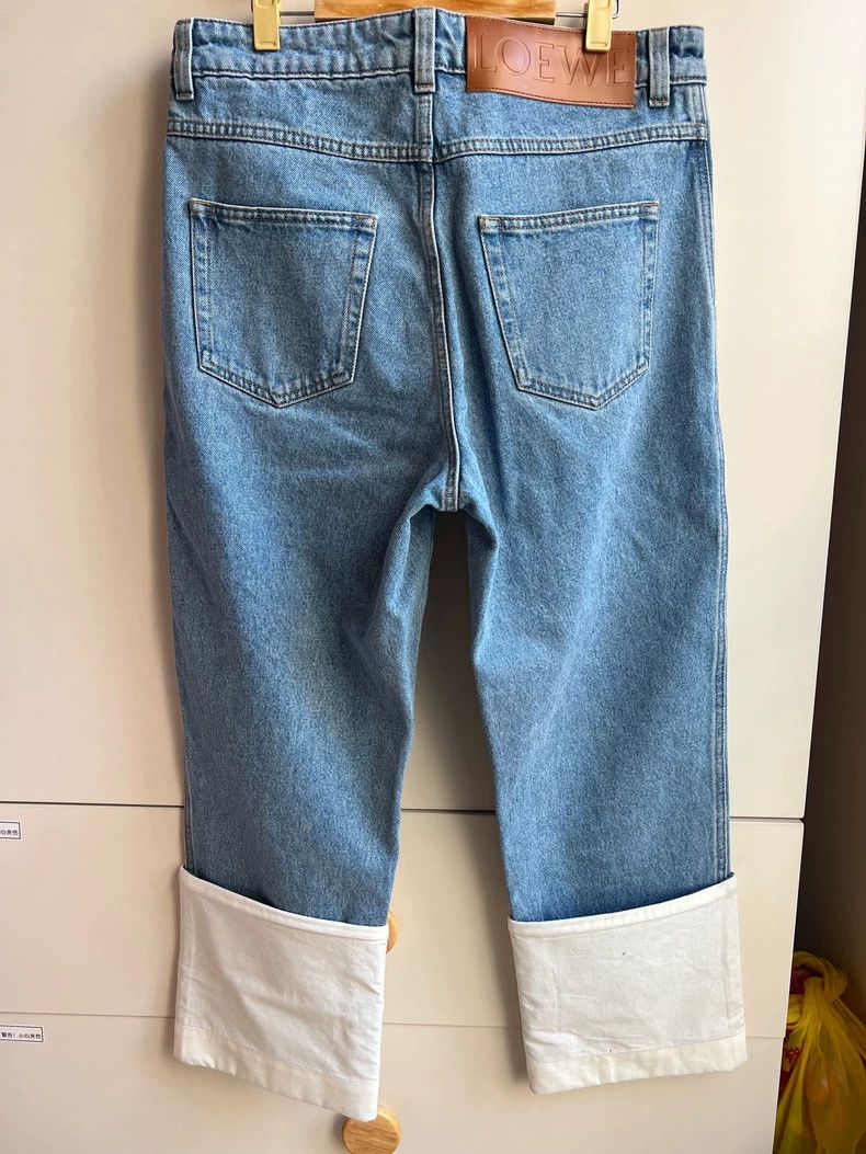 Loewe Loewe Blue jeans Size 37" - 2 Thumbnail