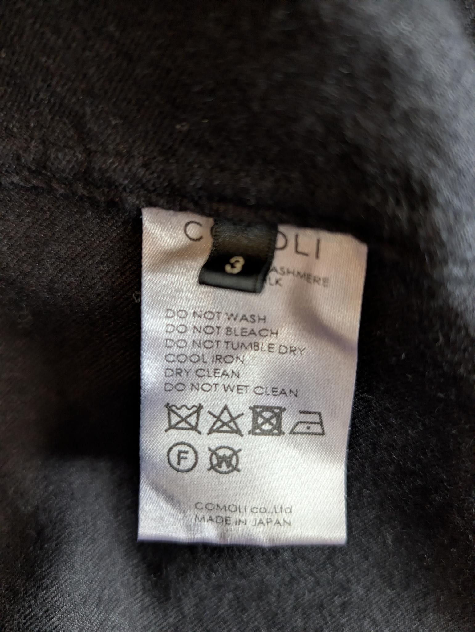 Comoli Comoli Cashmere Silk Product-Dyed Jacket A03-01025 Size 3 Size US L / EU 52-54 / 3 - 8 Thumbnail