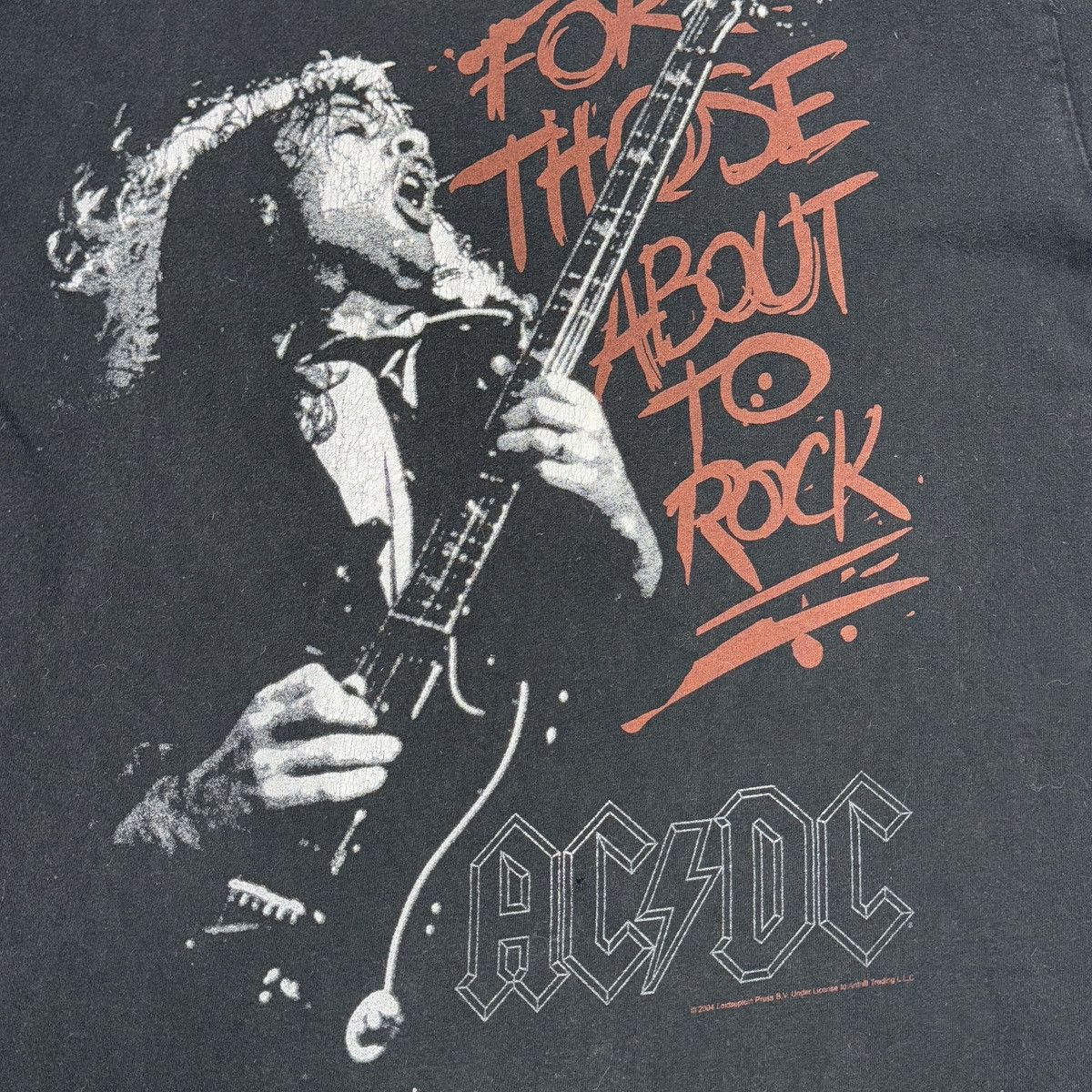 AC/DC × Band Tees × Vintage Vintage AC/DC For Those About to Rock 2004 T-Shirt Size M Size US M / EU 48-50 / 2 - 7 Thumbnail