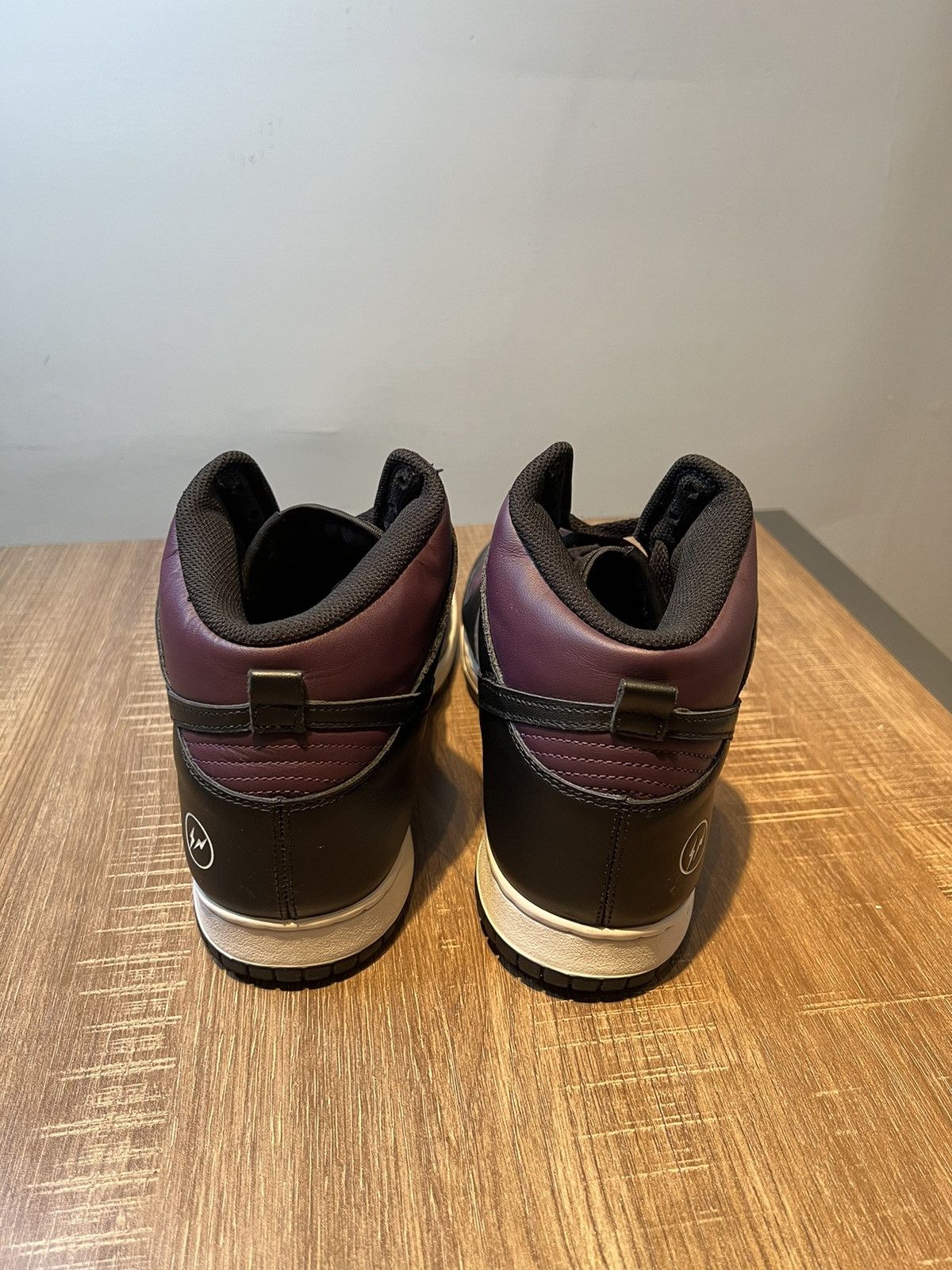 Nike Nike Dunk High Size 14 MEN Fragment x Beijing Black Shoes Size US 14 / EU 47 - 4 Thumbnail