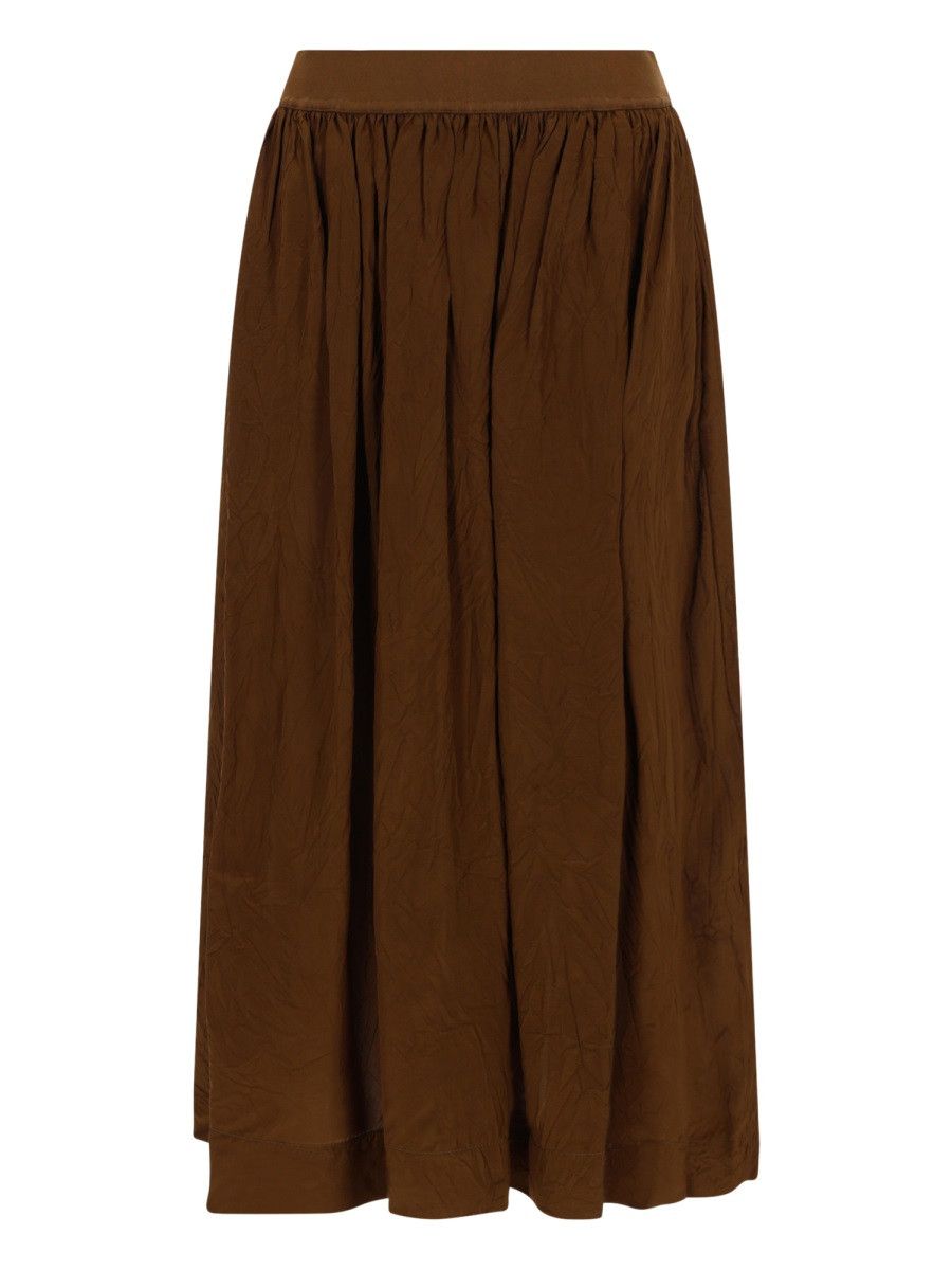Uma Wang UMA WANG MIDI SKIRT "GILLIAN" - BROWN Size 30" / US 8 / IT 44 - 1 Thumbnail