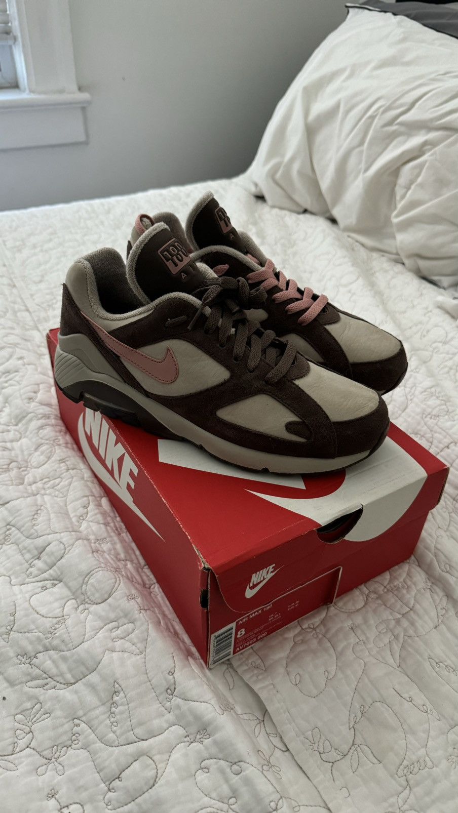 Nike Air Max 180 - String/Baroque Brown Size US 8 / EU 41 - 2 Thumbnail