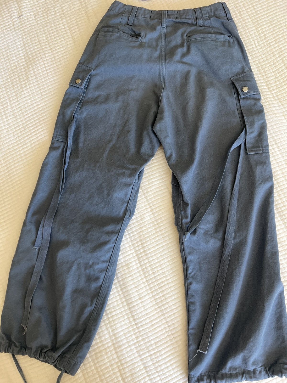Reese Cooper Reese Cooper RipStop Wide Leg Cargo Pants Size 26" / US 2 / IT 38 - 2 Thumbnail