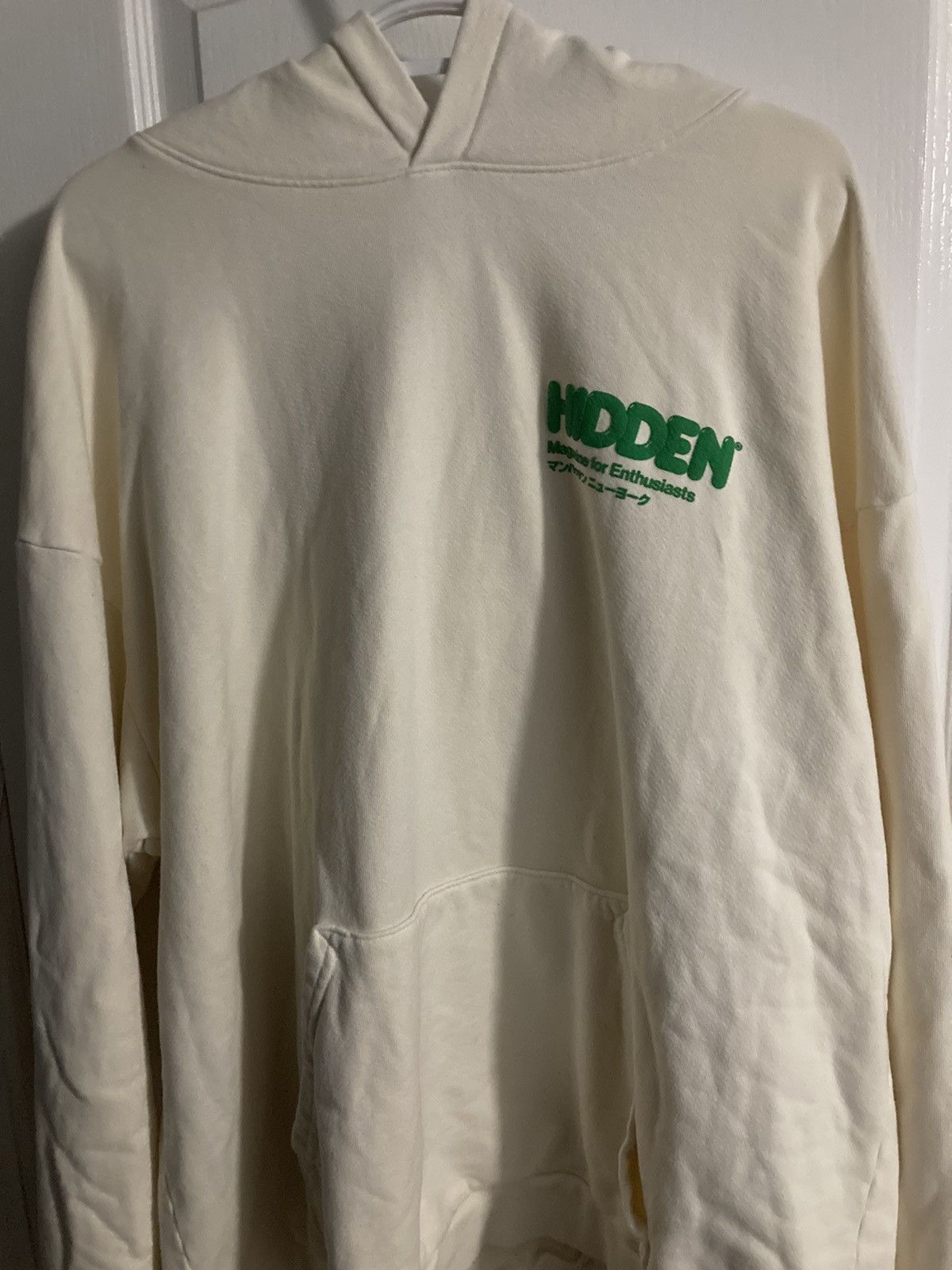 image of Hidden French Terry Magazine For Enthusiasts in Cream, Men's (Size 2XL)