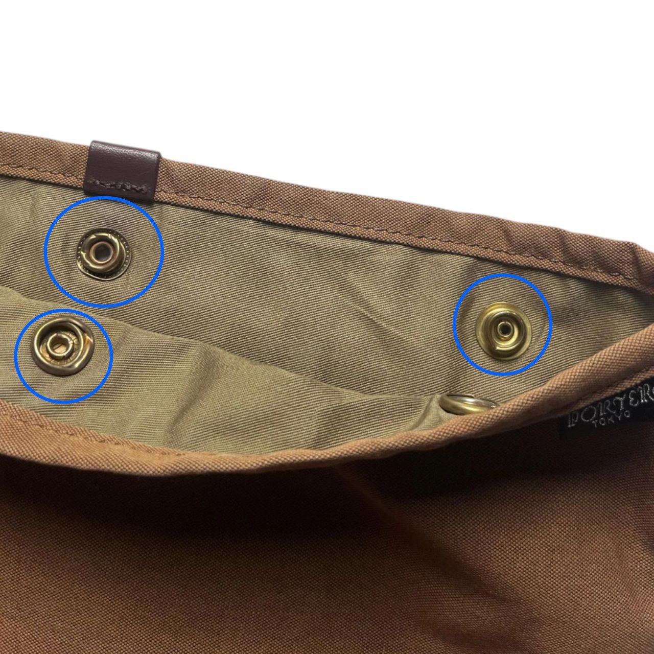 Porter Coppi Sacoche Camel Size ONE SIZE - 6 Thumbnail