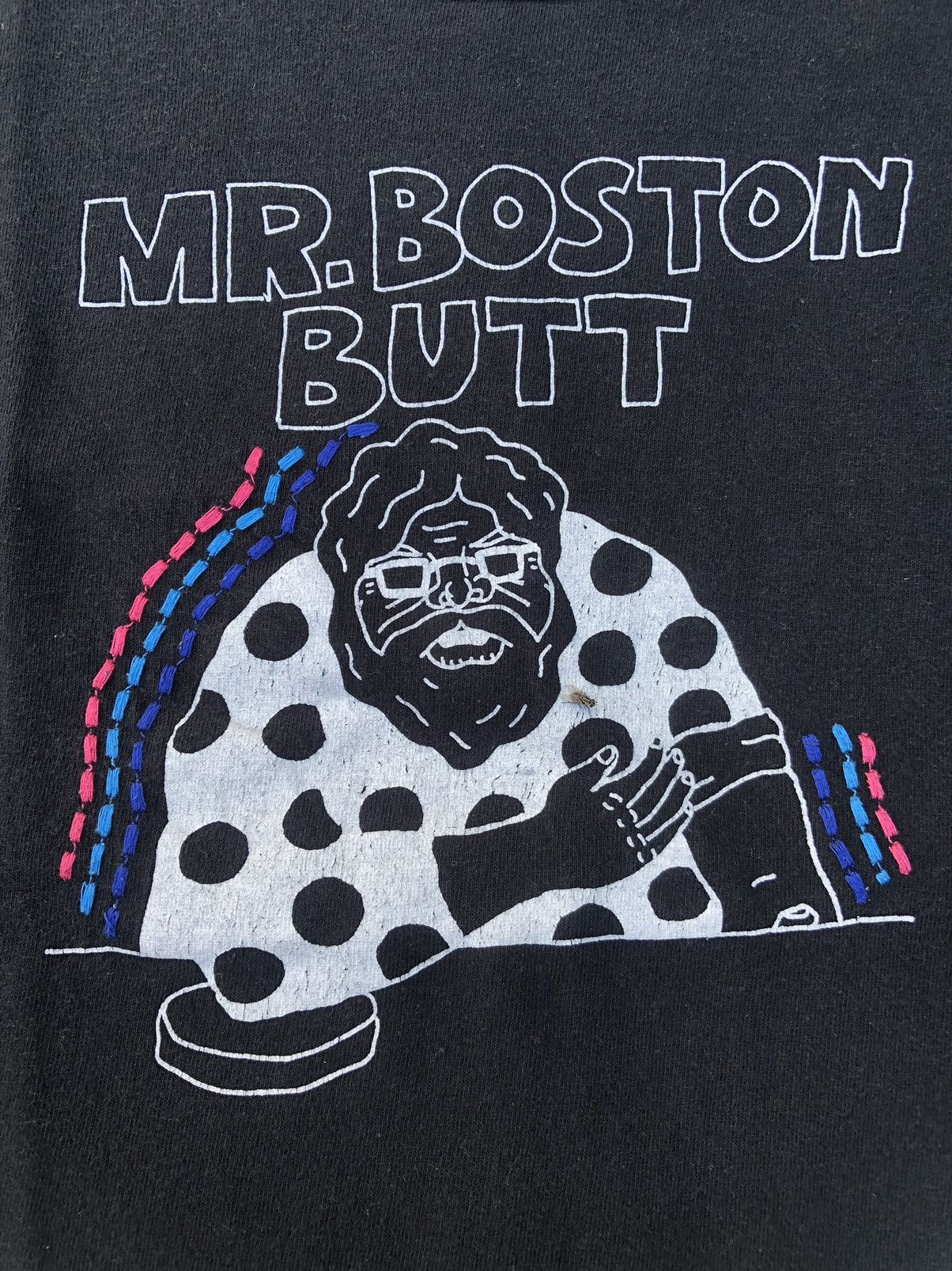 Hysteric Glamour CUBE SUGAR x T-BONE MR.BOSTON BUTT PUNK STYLE Size US M / EU 48-50 / 2 - 5 Thumbnail