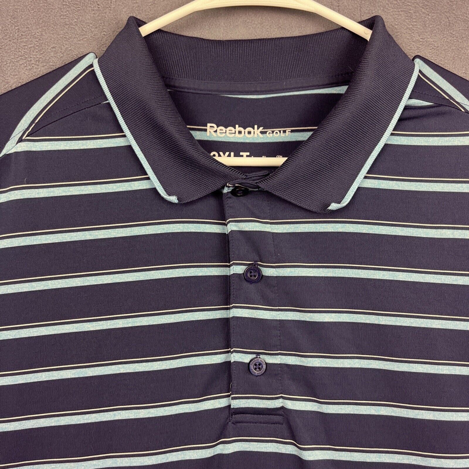 Reebok Reebok Golf Performance Polo Shirt 2XLT Stretch Casual Prep Size US XXL / EU 58 / 5 - 6 Thumbnail