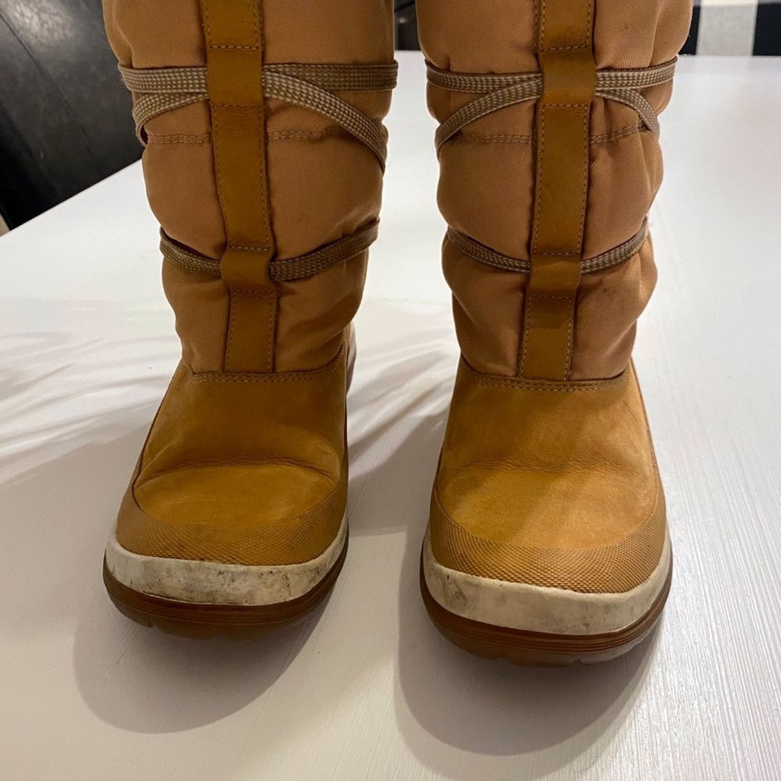 Timberland Timberland Shearling Lined Winter Boots Mid Calf Cozy Size 6 Size US 6 / IT 36 - 5 Thumbnail