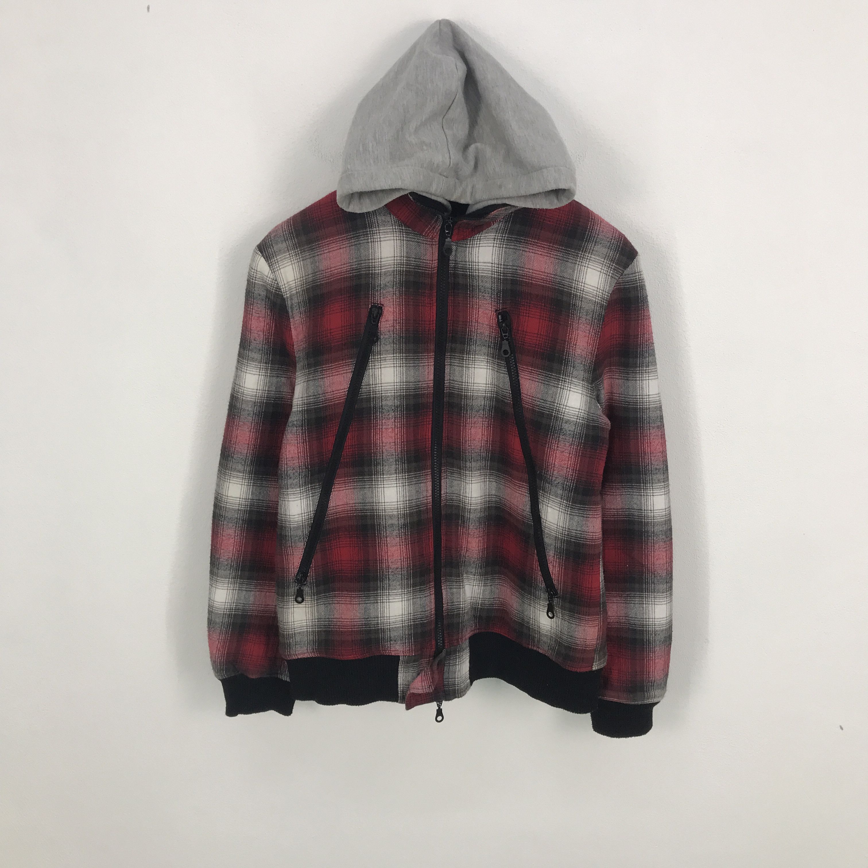 In The Attic × Vintage Rare in the attic flanner zipper jacket design hoodie Size US L / EU 52-54 / 3 - 1 Thumbnail