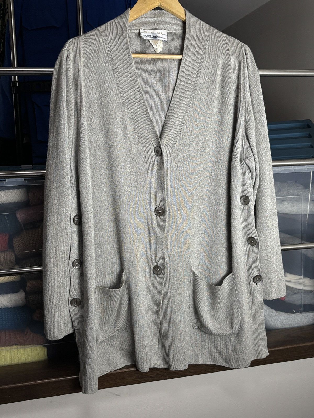 Escada Vintage Escada Silk Cashmere Buttoned Cardigan Size S / US 4 / IT 40 - 2 Thumbnail
