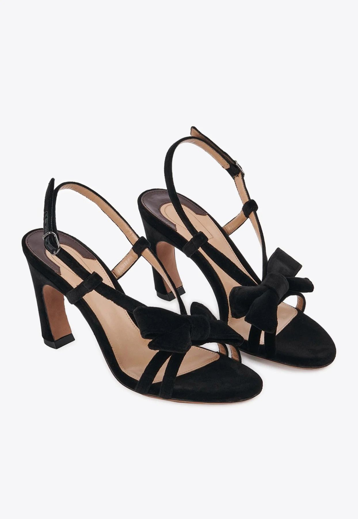 Chloe o1loc1c0325 CHC24 Oli Sandals in Black Size US 7 / IT 37 - 2 Thumbnail
