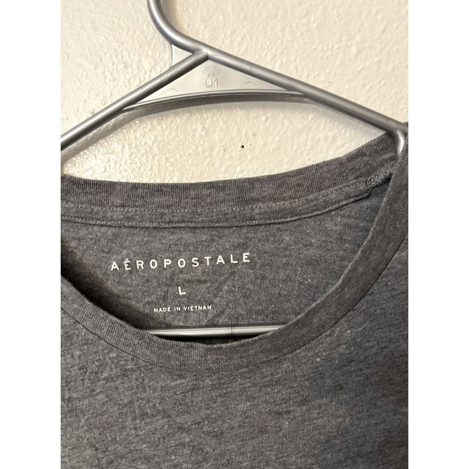 Aeropostale Aeropostale T-Shirt Mens Size Large Gray Logo Short Sleeve Casual Shirt Size US L / EU 52-54 / 3 - 2 Thumbnail